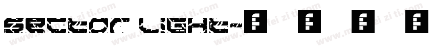 Sector Light字体转换
